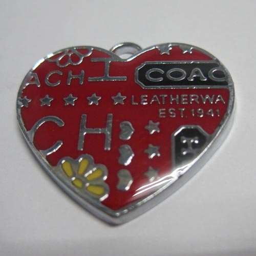 NS-CH2金屬項鍊(紅)